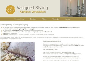website voor vastgoedstyling in Waasmunster